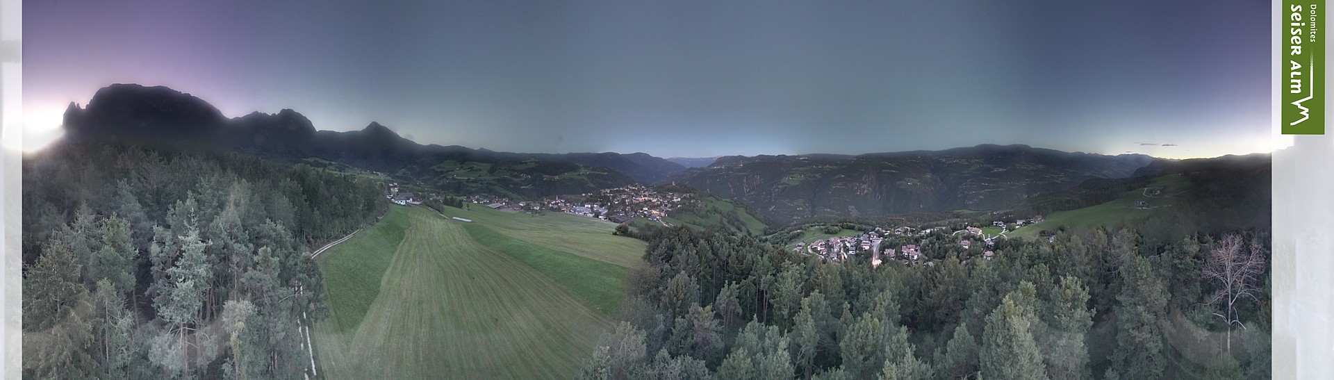 Archived image Webcam Völs am Schlern (South Tyrol)