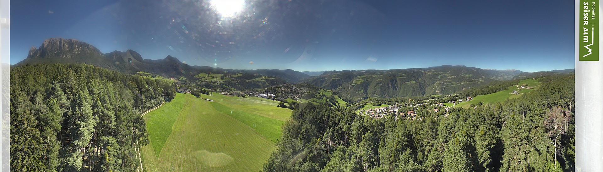 Archived image Webcam Völs am Schlern (South Tyrol)