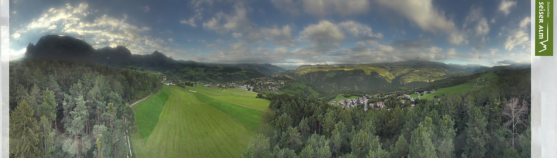 Archived image Webcam Völs am Schlern (South Tyrol)
