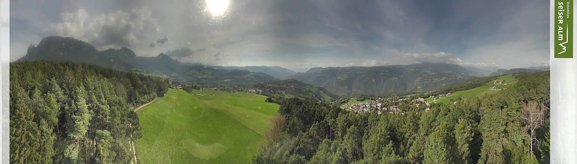 Archived image Webcam Völs am Schlern (South Tyrol)
