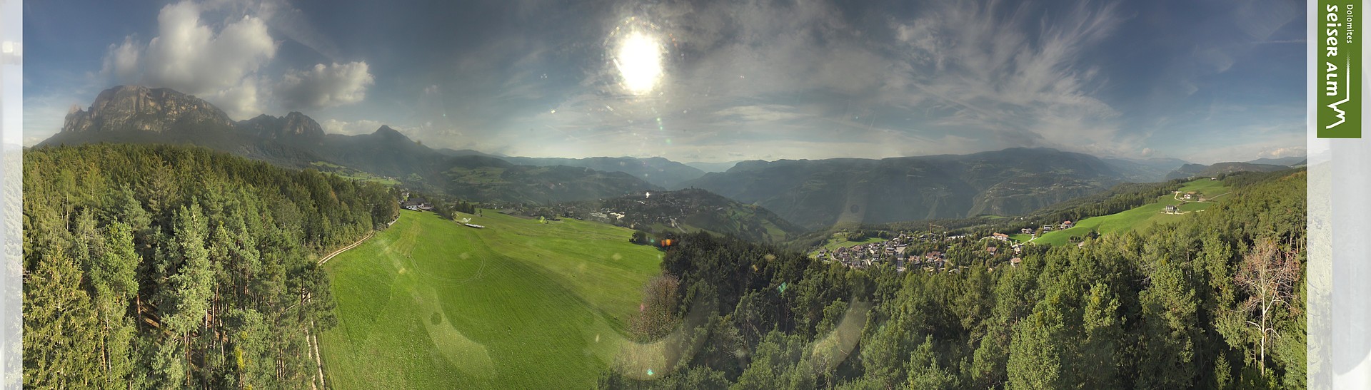 Archived image Webcam Völs am Schlern (South Tyrol)