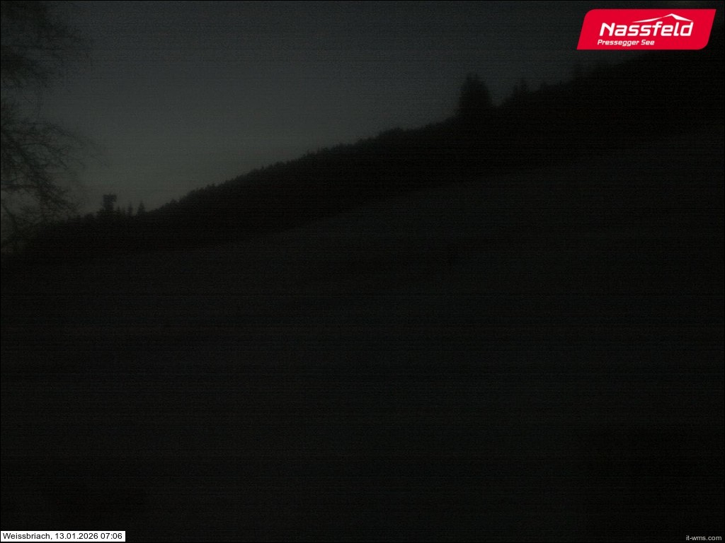 Archiv Foto Webcam Skilift Weißbriach