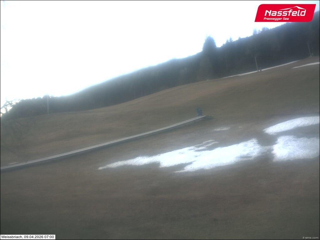 Archiv Foto Webcam Skilift Weißbriach