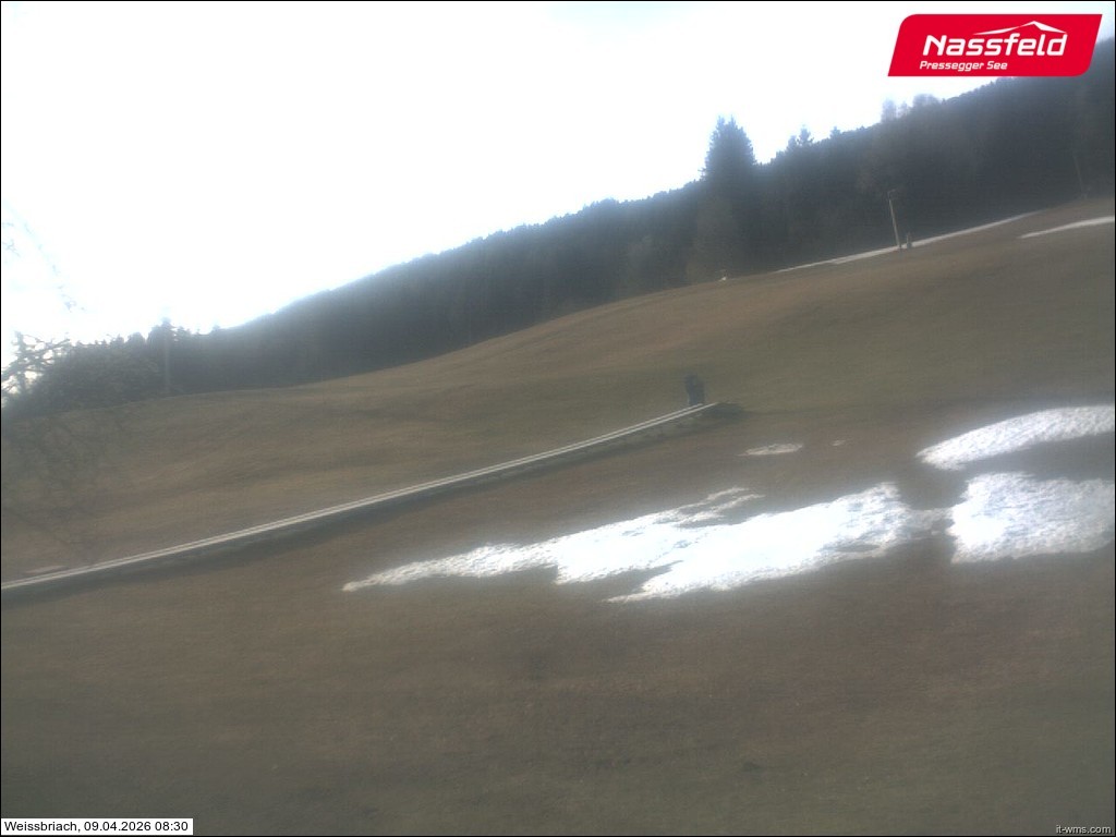 Archiv Foto Webcam Skilift Weißbriach