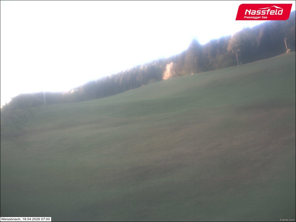 Archiv Foto Webcam Skilift Weißbriach
