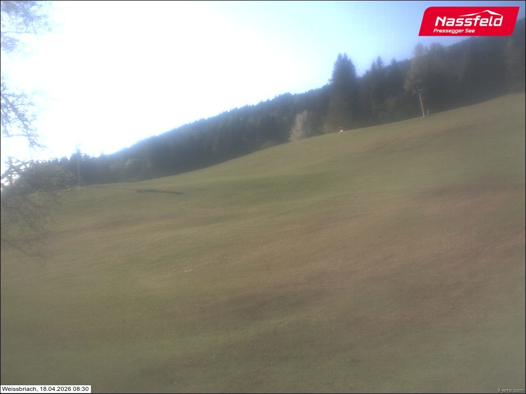 Archiv Foto Webcam Skilift Weißbriach