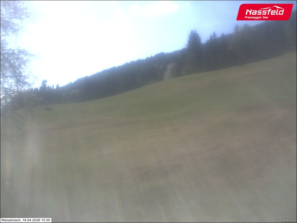 Archiv Foto Webcam Skilift Weißbriach