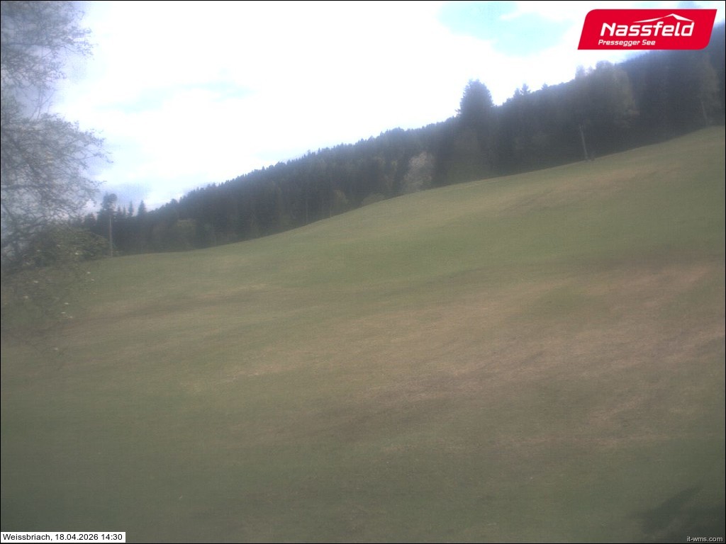 Archiv Foto Webcam Skilift Weißbriach