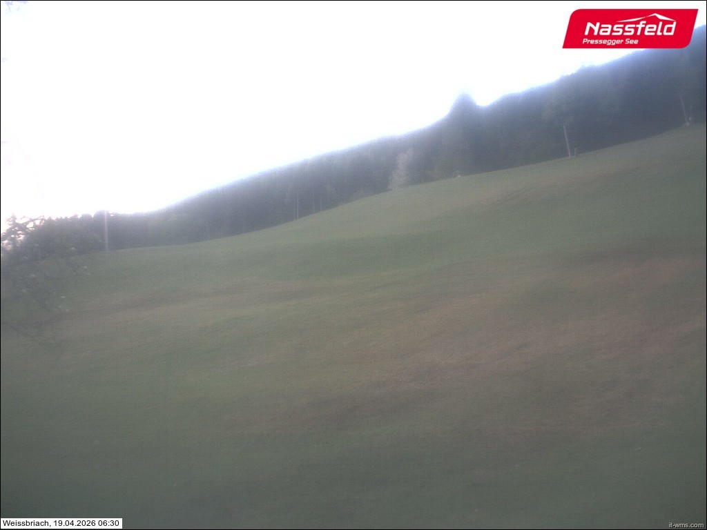 Archiv Foto Webcam Skilift Weißbriach