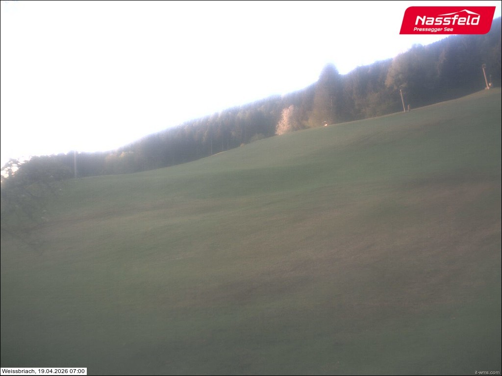 Archiv Foto Webcam Skilift Weißbriach