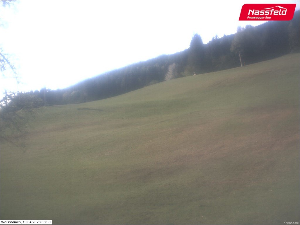 Archiv Foto Webcam Skilift Weißbriach