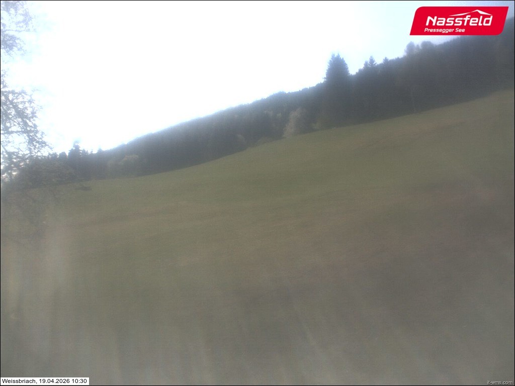 Archiv Foto Webcam Skilift Weißbriach