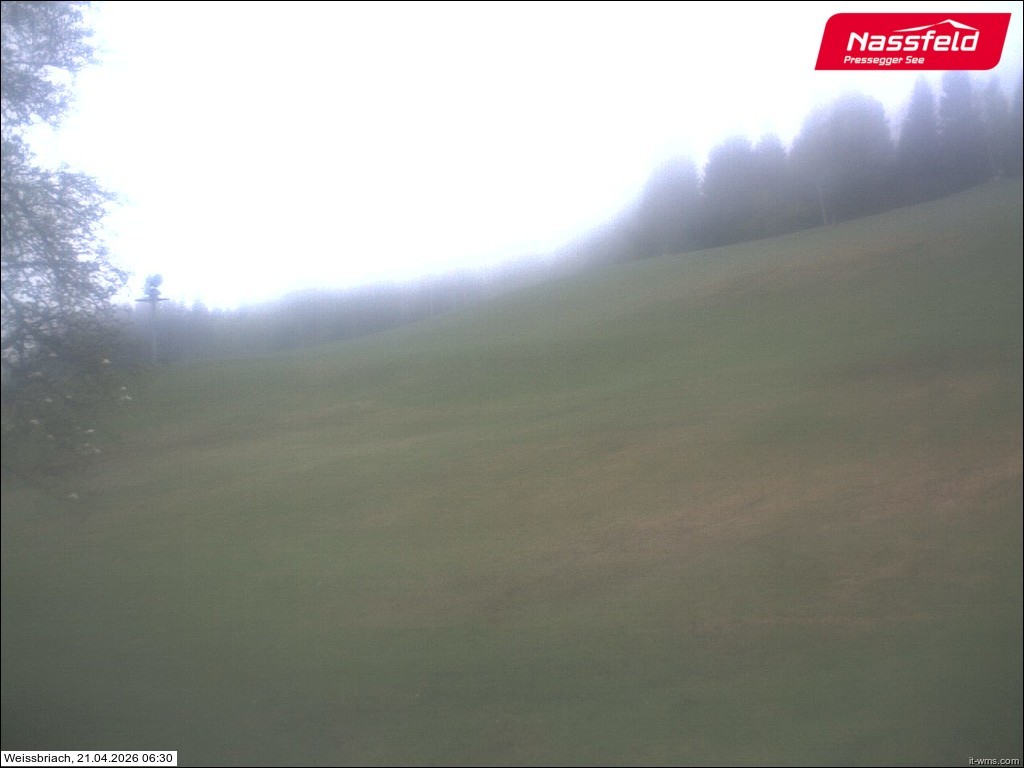 Archiv Foto Webcam Skilift Weißbriach