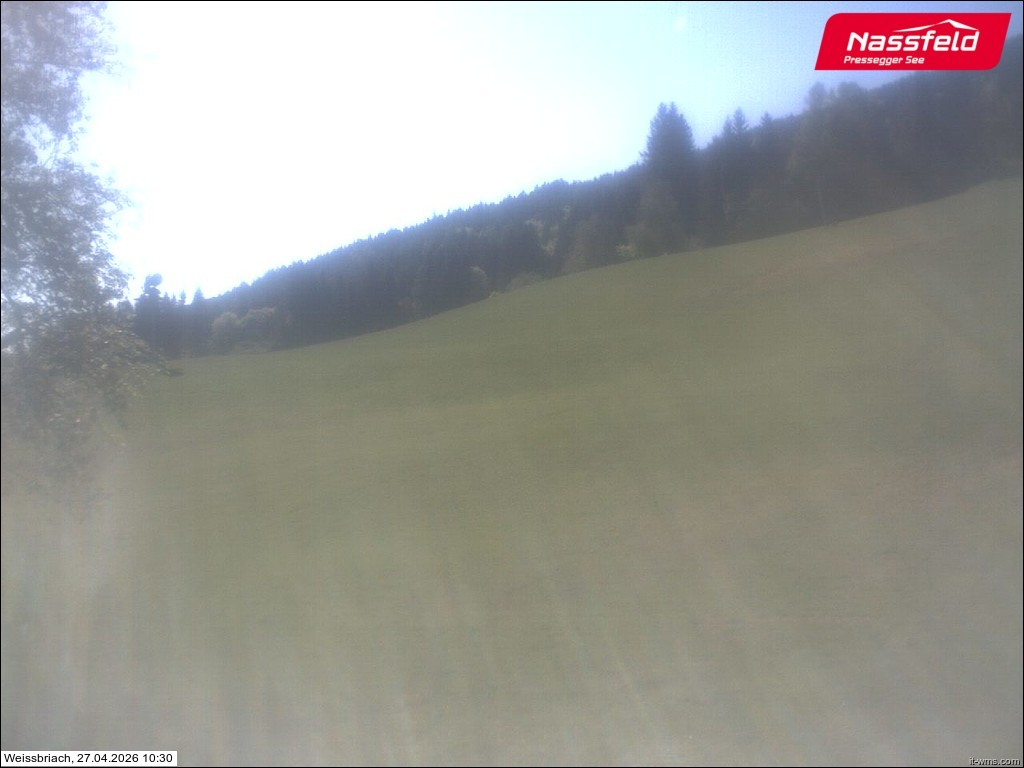 Archiv Foto Webcam Skilift Weißbriach