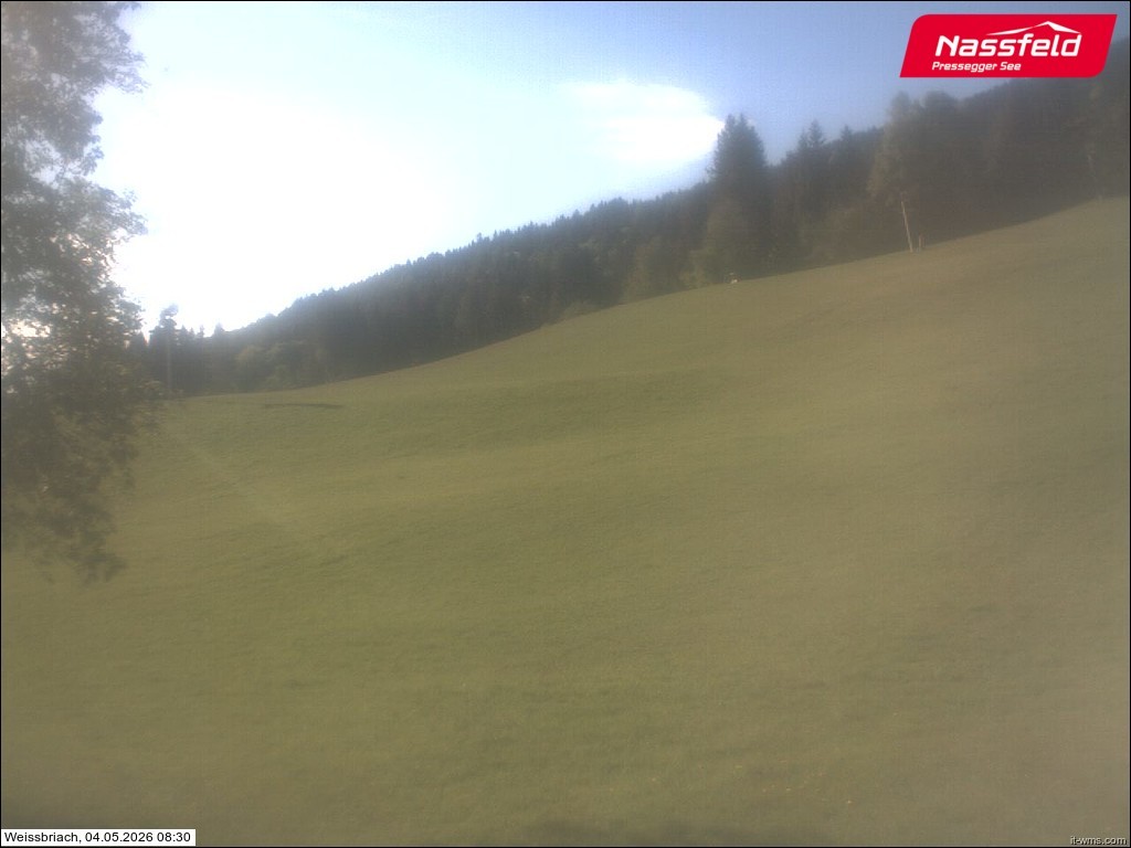 Archiv Foto Webcam Skilift Weißbriach
