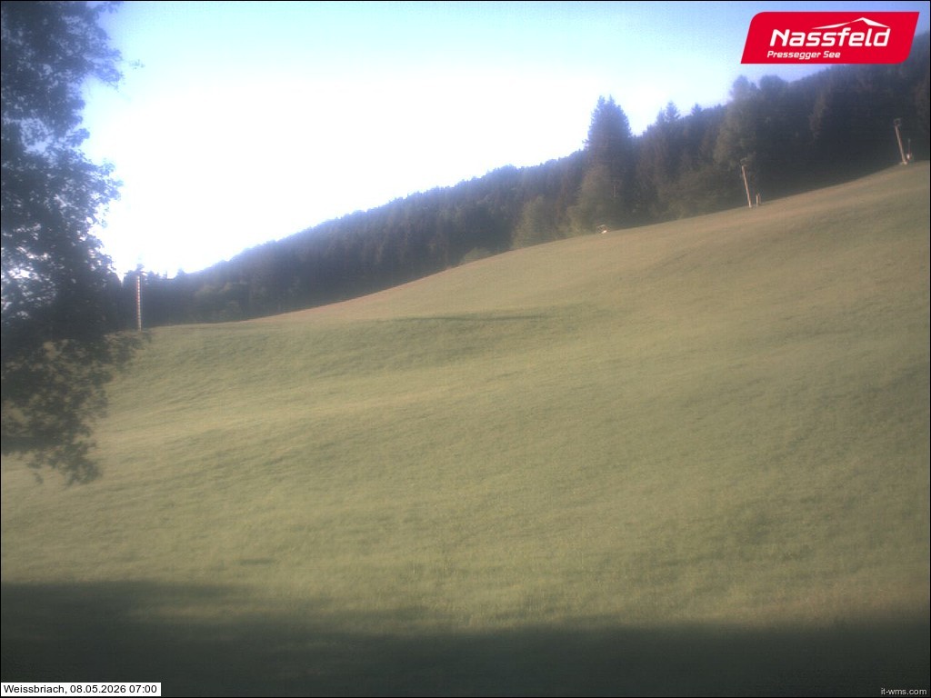 Archiv Foto Webcam Skilift Weißbriach