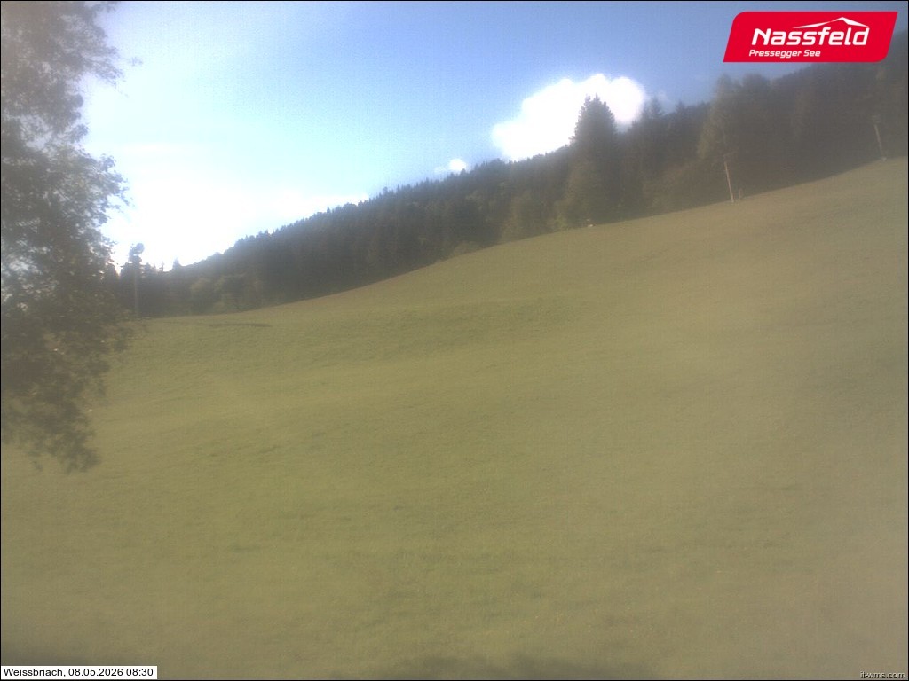 Archiv Foto Webcam Skilift Weißbriach