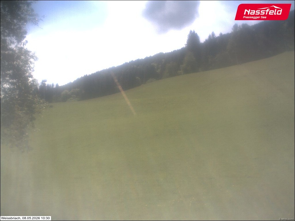 Archiv Foto Webcam Skilift Weißbriach