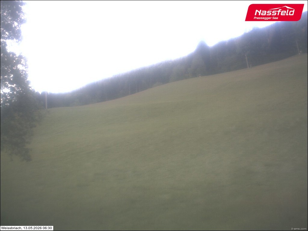 Archiv Foto Webcam Skilift Weißbriach