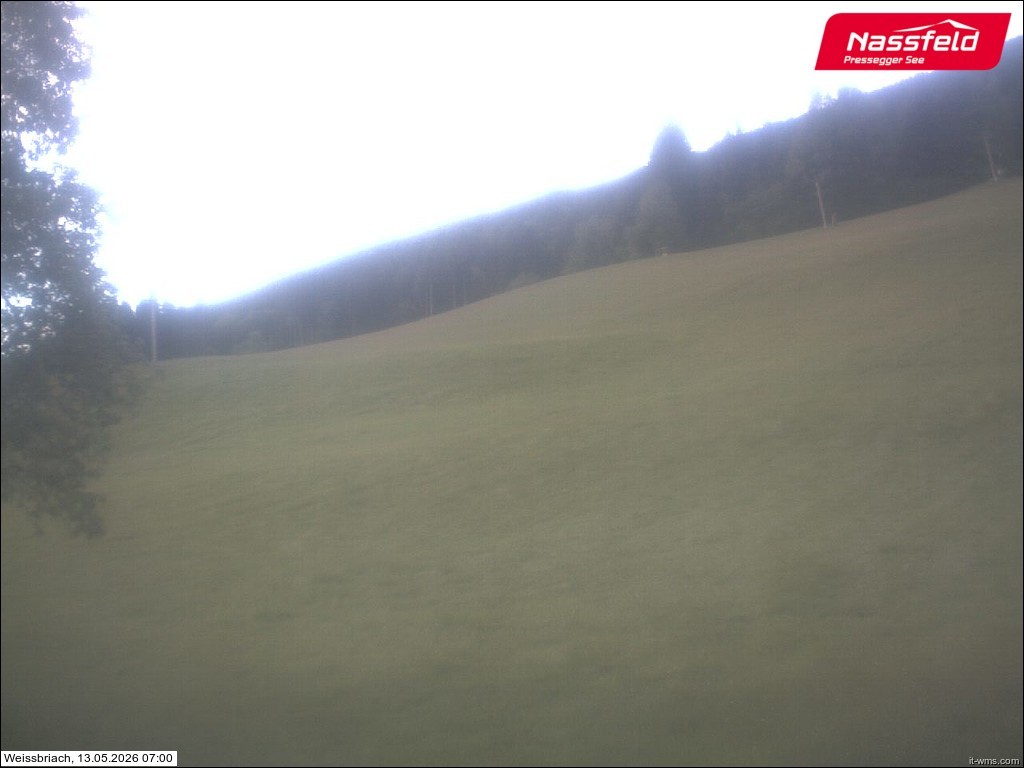 Archiv Foto Webcam Skilift Weißbriach