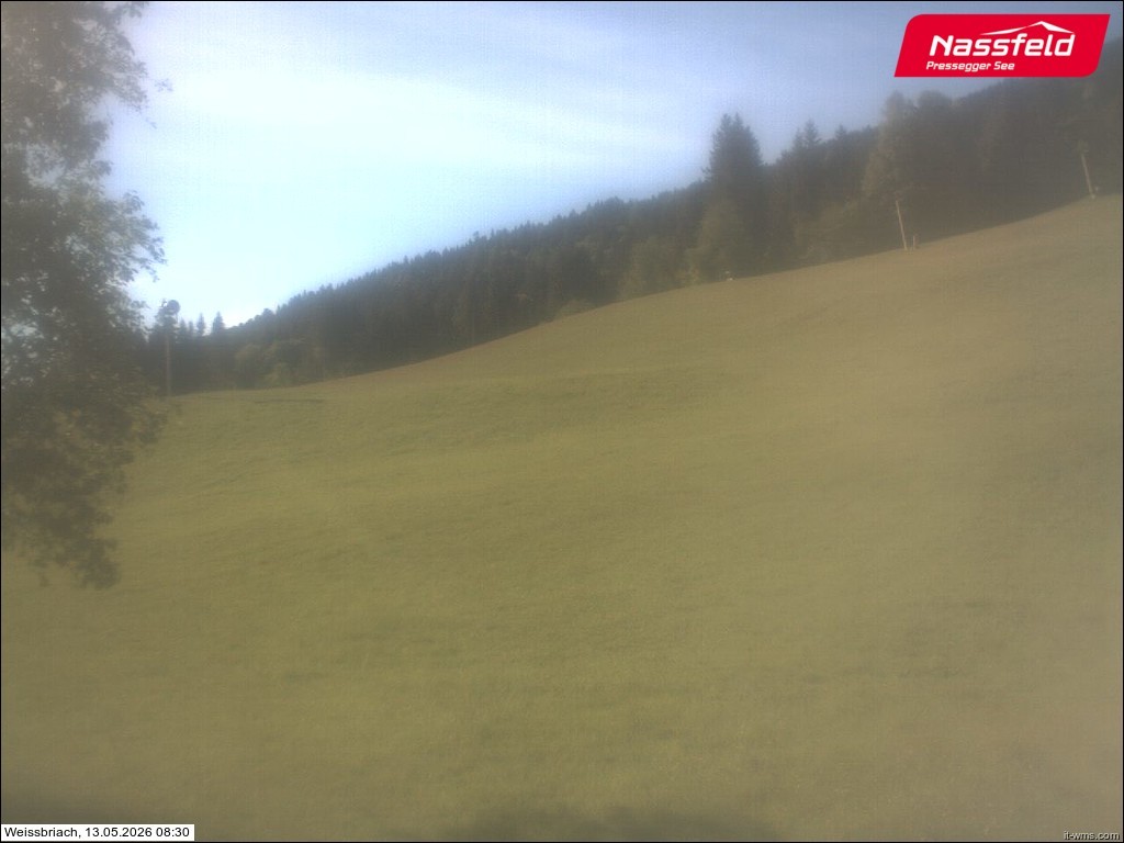 Archiv Foto Webcam Skilift Weißbriach