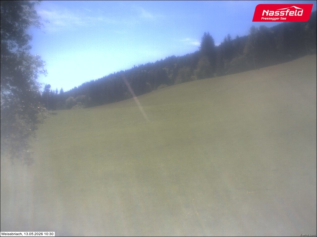 Archiv Foto Webcam Skilift Weißbriach