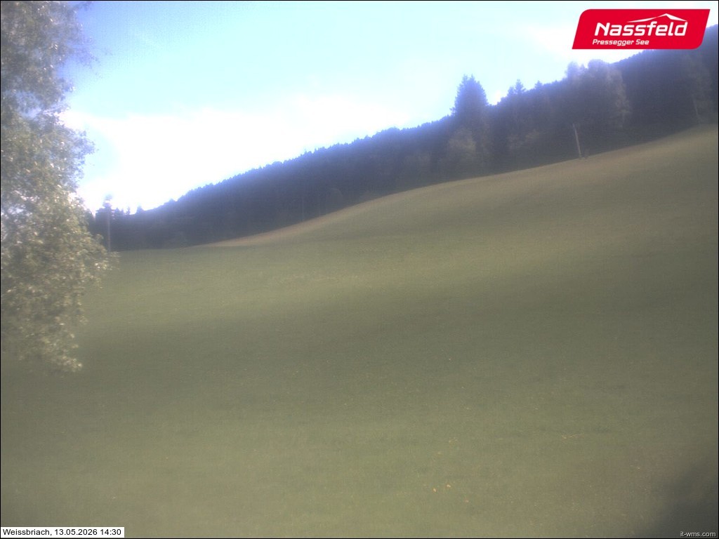 Archiv Foto Webcam Skilift Weißbriach