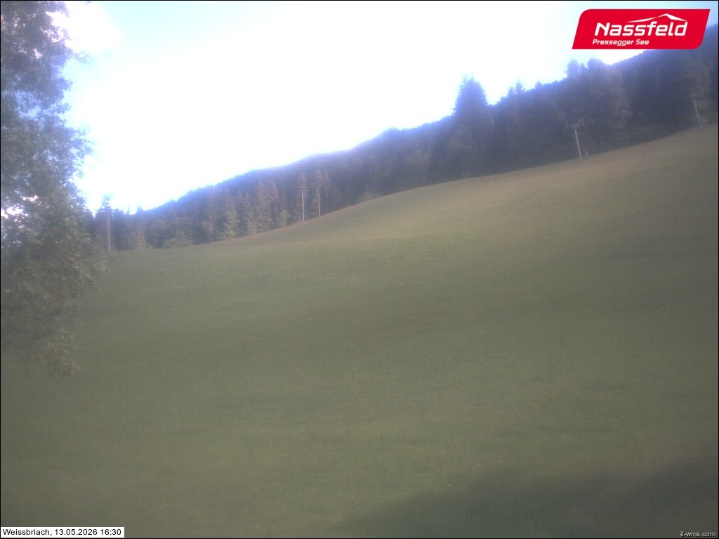 Archiv Foto Webcam Skilift Weißbriach