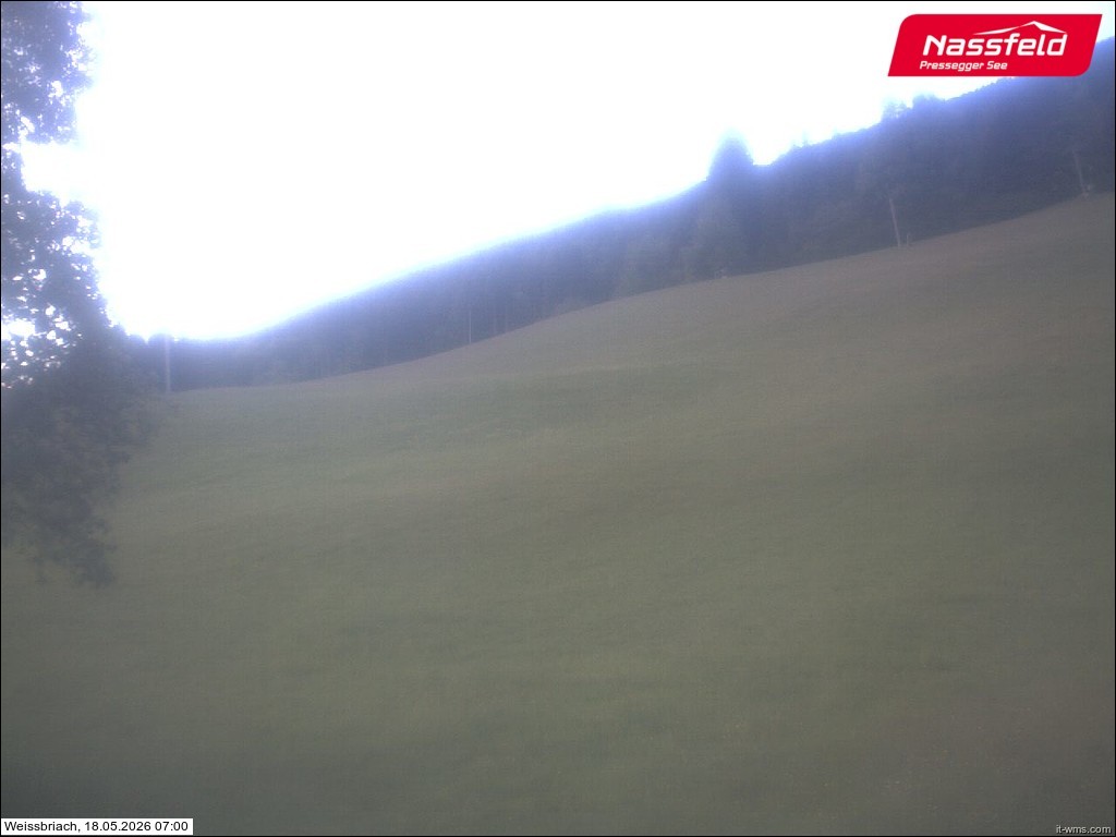 Archiv Foto Webcam Skilift Weißbriach