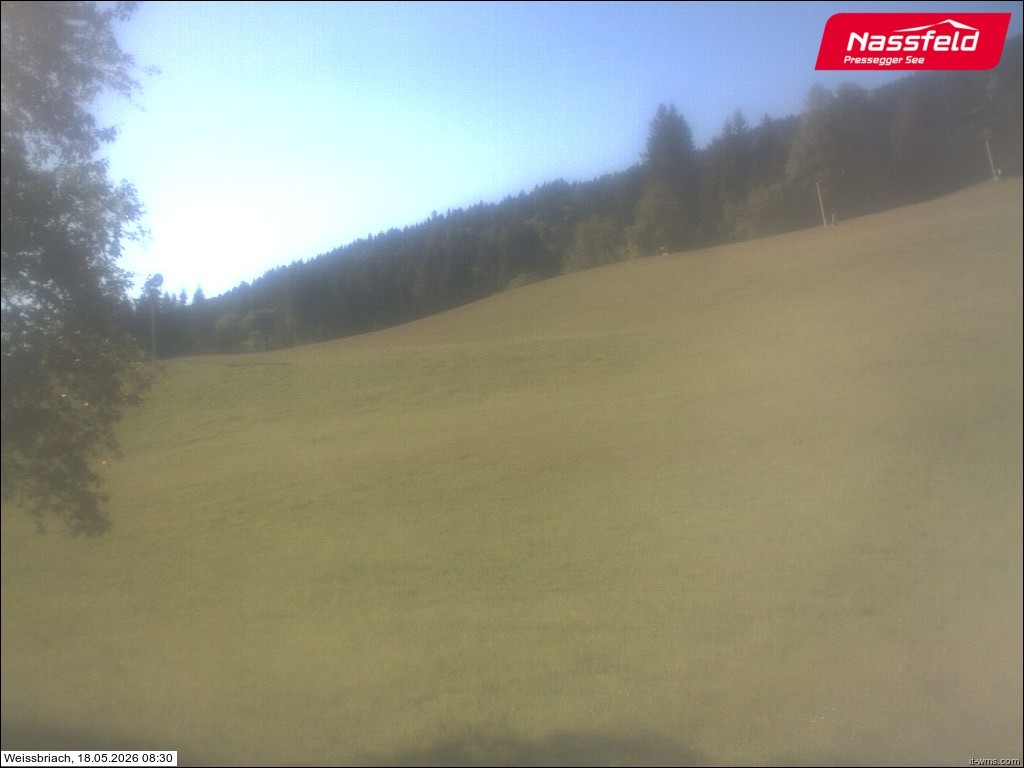 Archiv Foto Webcam Skilift Weißbriach