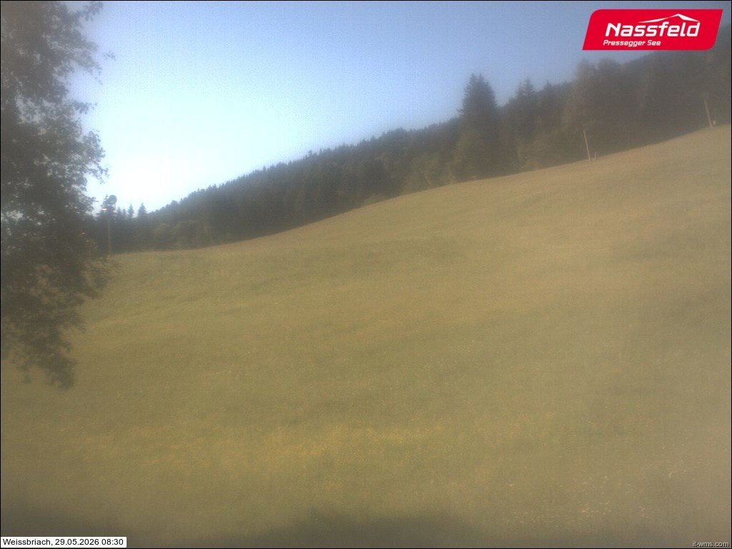 Archiv Foto Webcam Skilift Weißbriach
