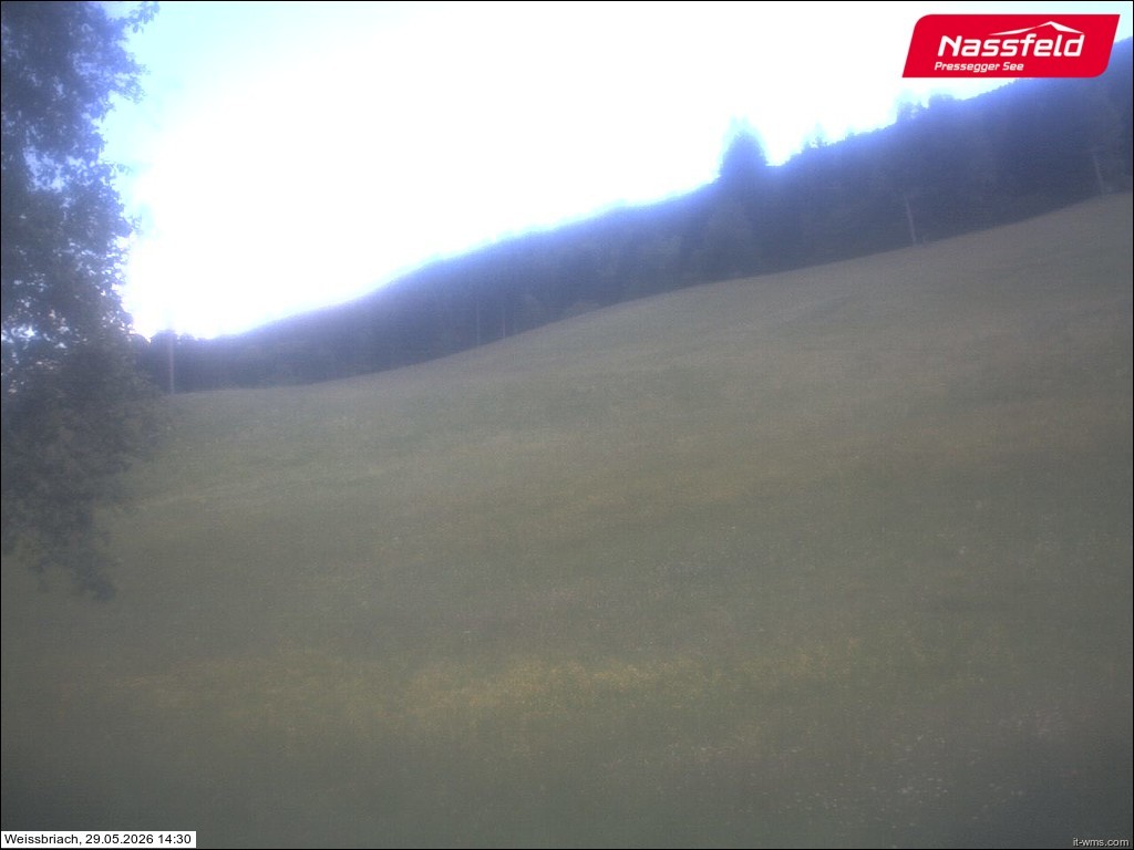 Archiv Foto Webcam Skilift Weißbriach