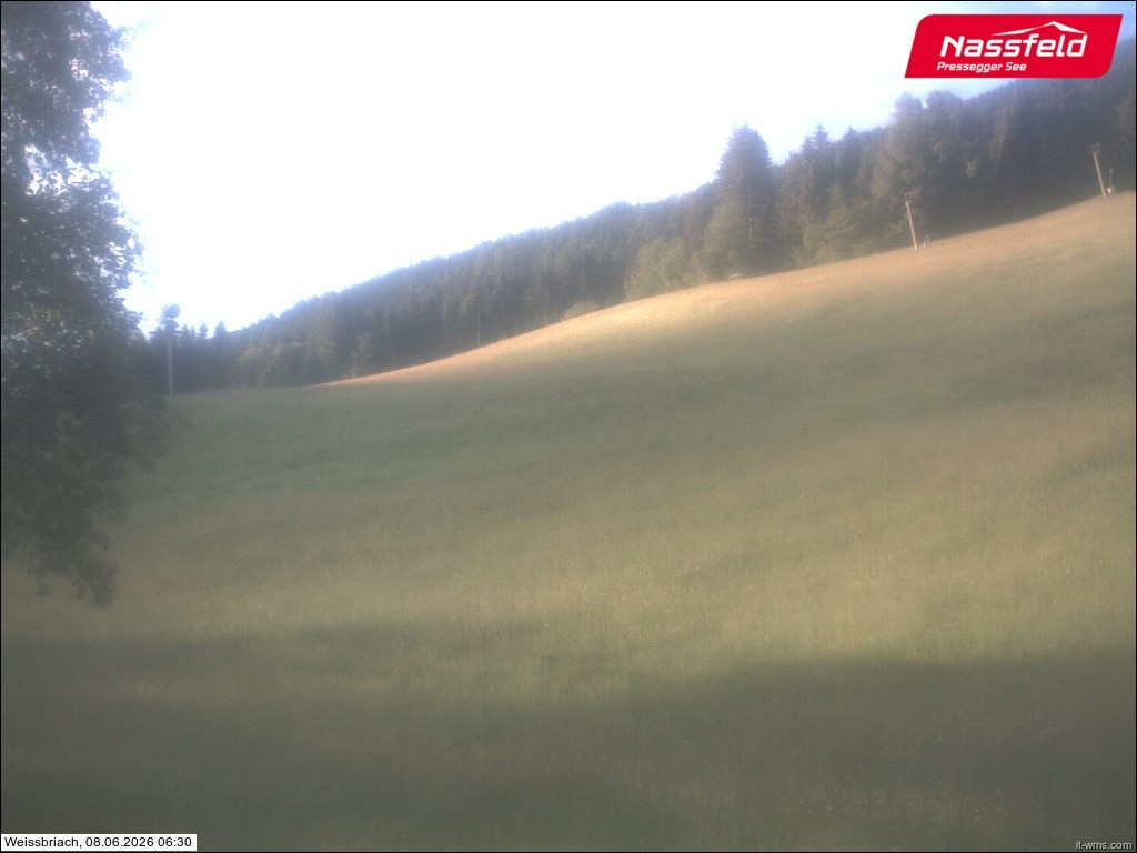 Archiv Foto Webcam Skilift Weißbriach