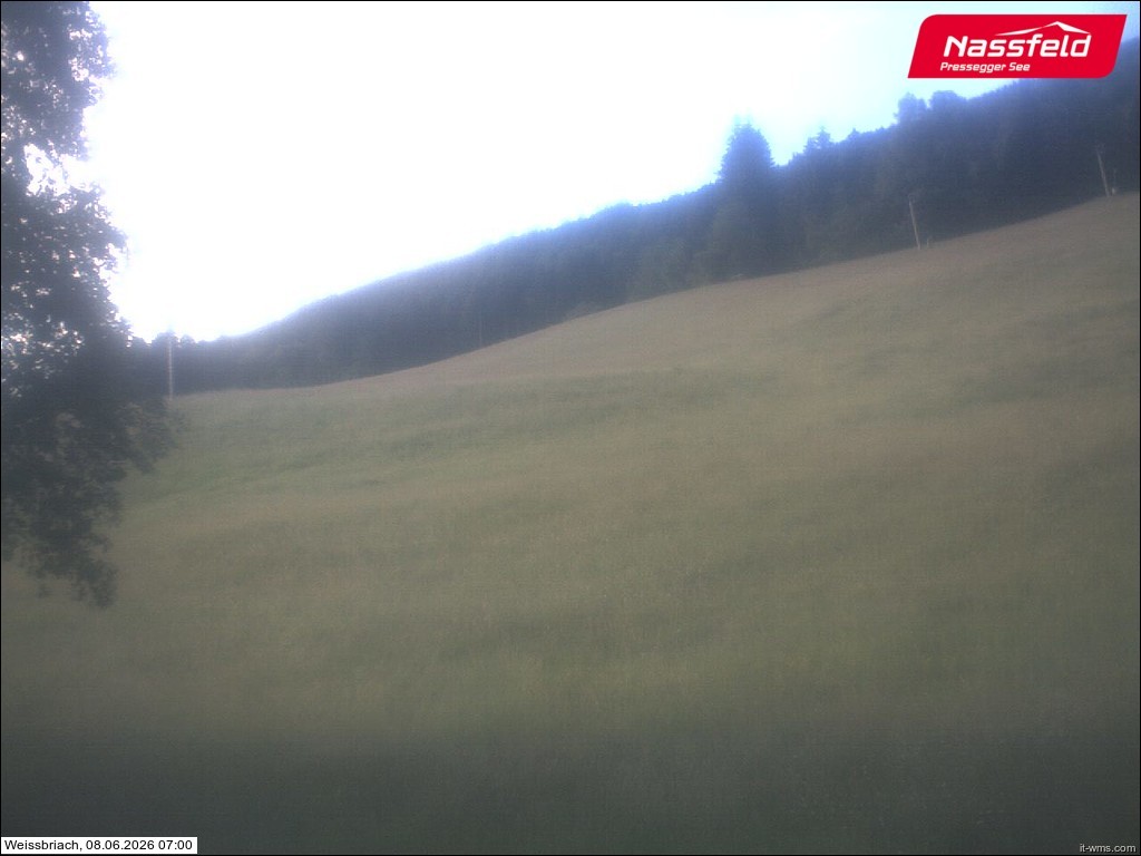 Archiv Foto Webcam Skilift Weißbriach