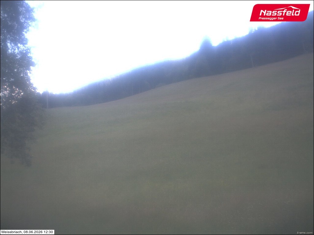 Archiv Foto Webcam Skilift Weißbriach