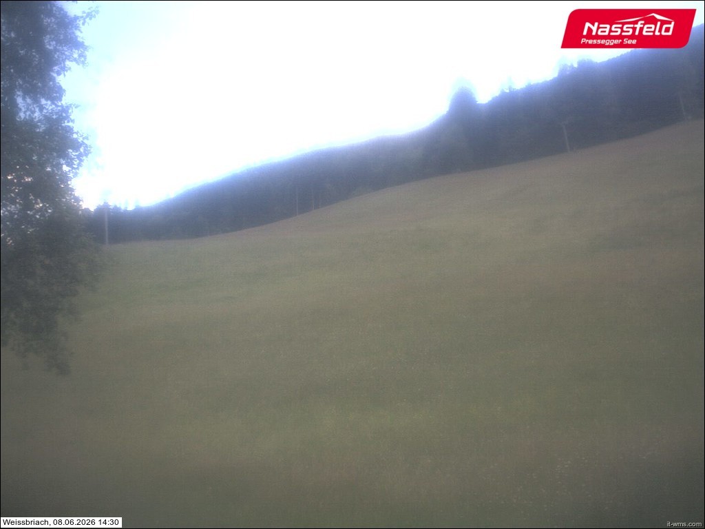 Archiv Foto Webcam Skilift Weißbriach
