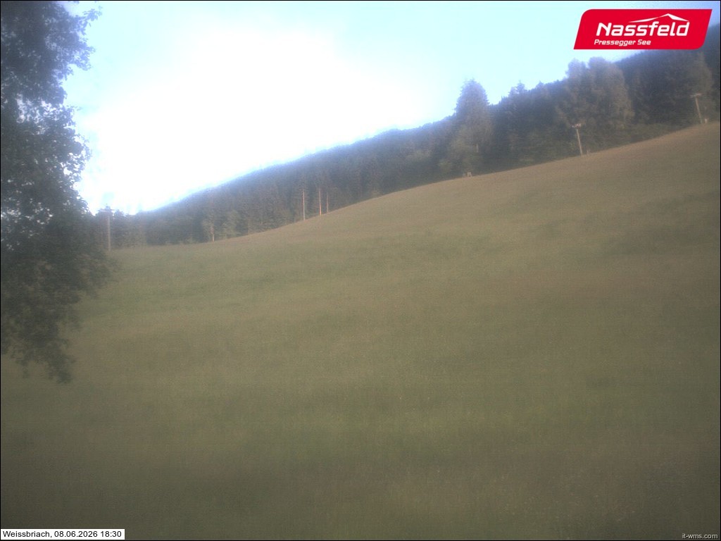 Archiv Foto Webcam Skilift Weißbriach