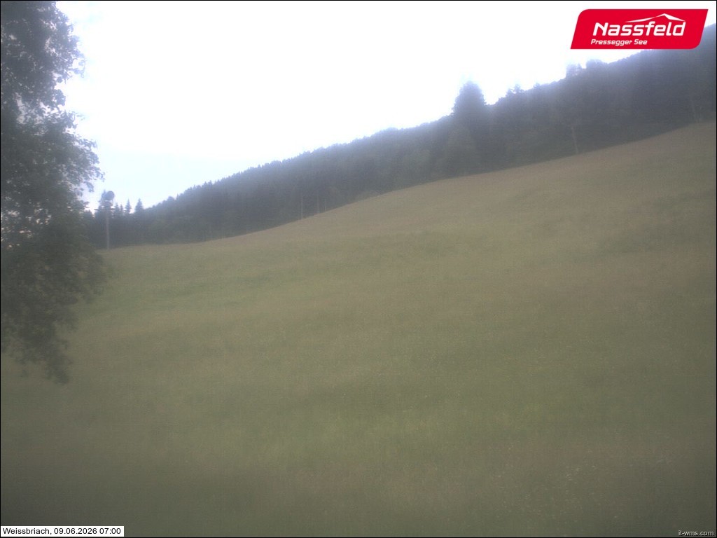 Archiv Foto Webcam Skilift Weißbriach