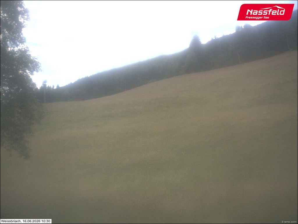 Archiv Foto Webcam Skilift Weißbriach