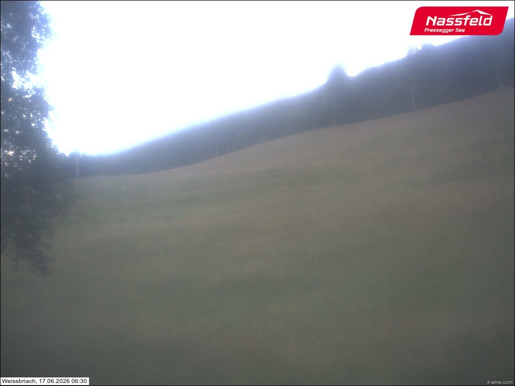 Archiv Foto Webcam Skilift Weißbriach