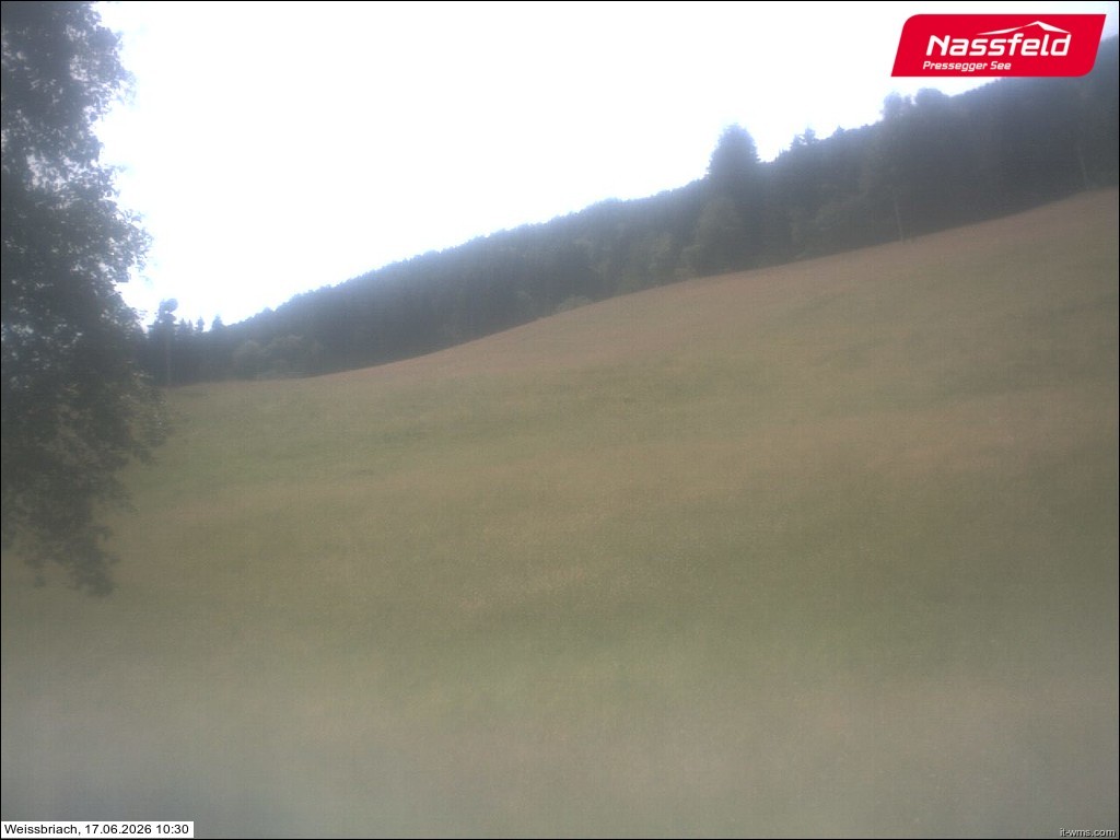 Archiv Foto Webcam Skilift Weißbriach