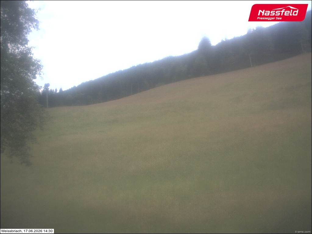 Archiv Foto Webcam Skilift Weißbriach