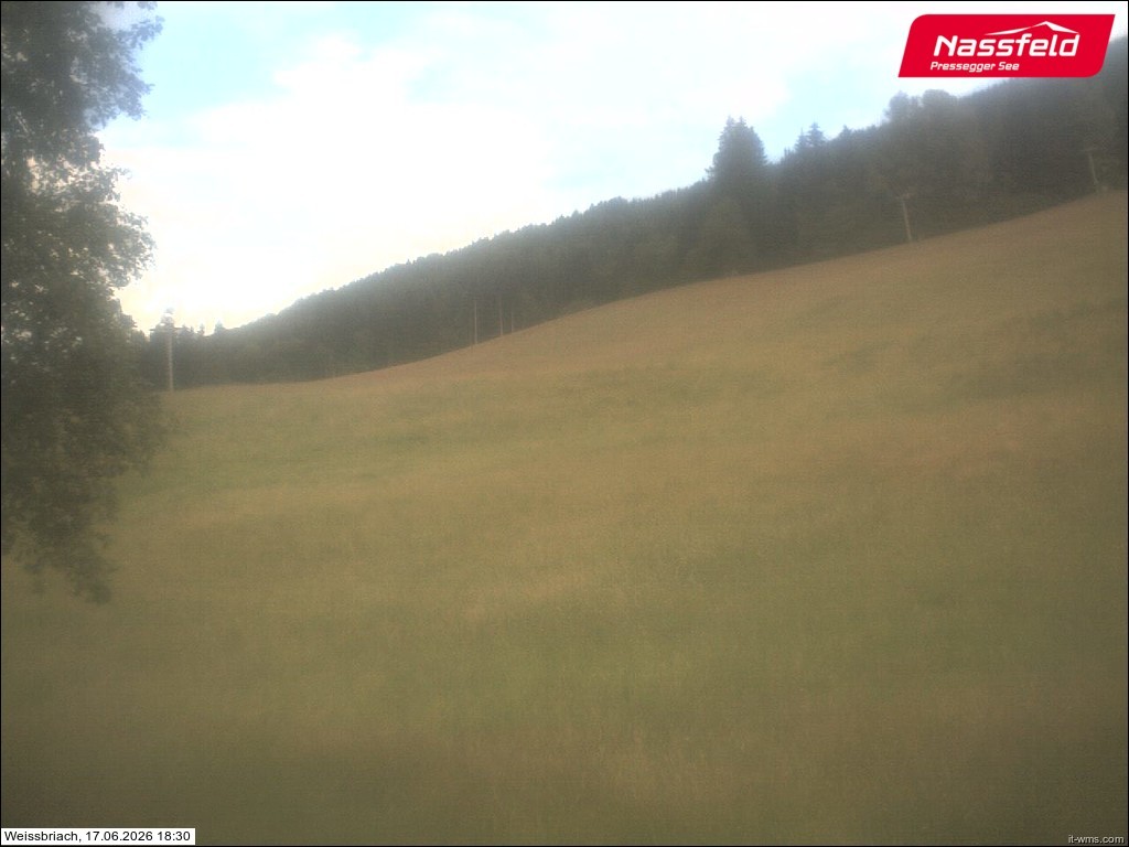 Archiv Foto Webcam Skilift Weißbriach