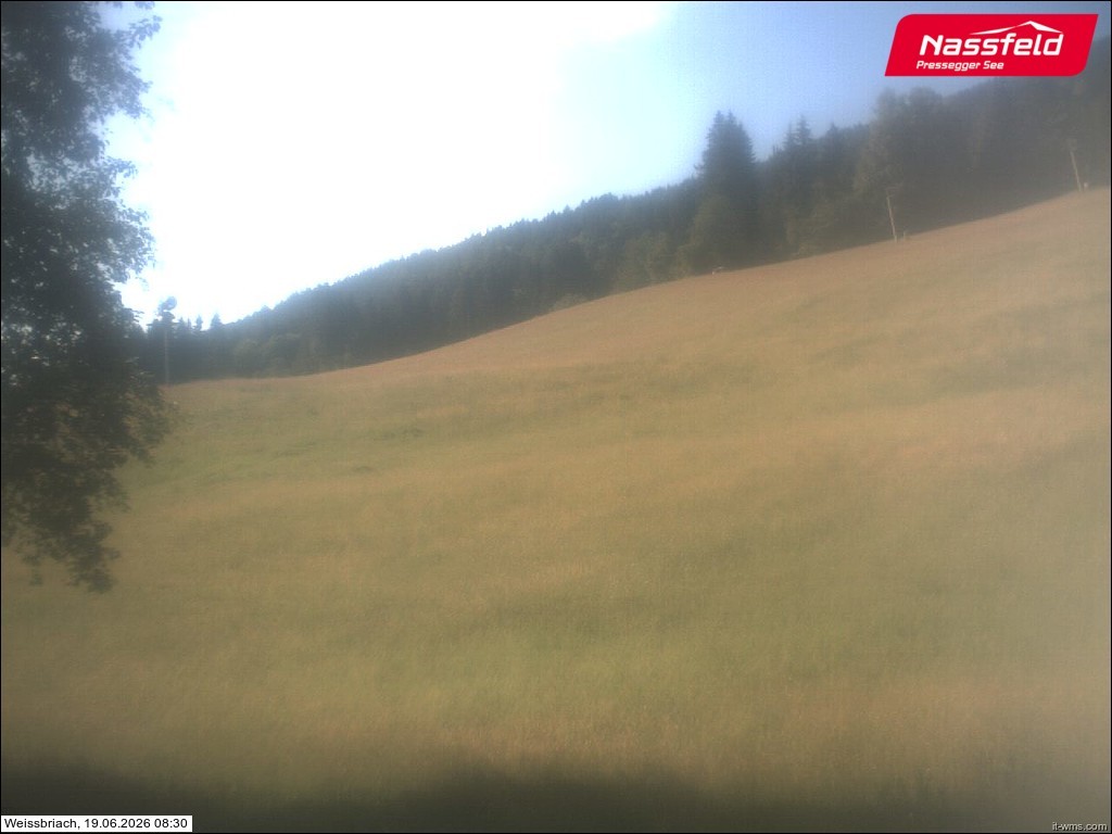 Archiv Foto Webcam Skilift Weißbriach