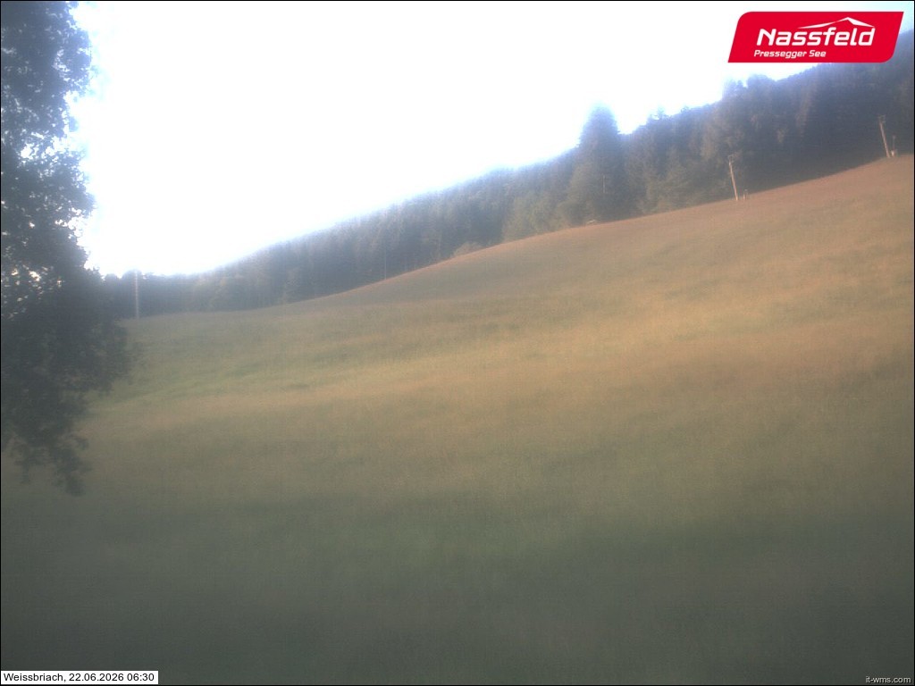 Archiv Foto Webcam Skilift Weißbriach
