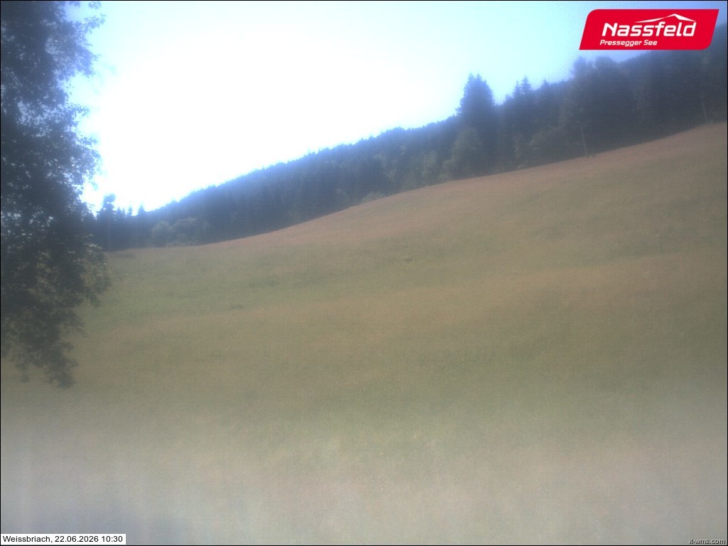 Archiv Foto Webcam Skilift Weißbriach