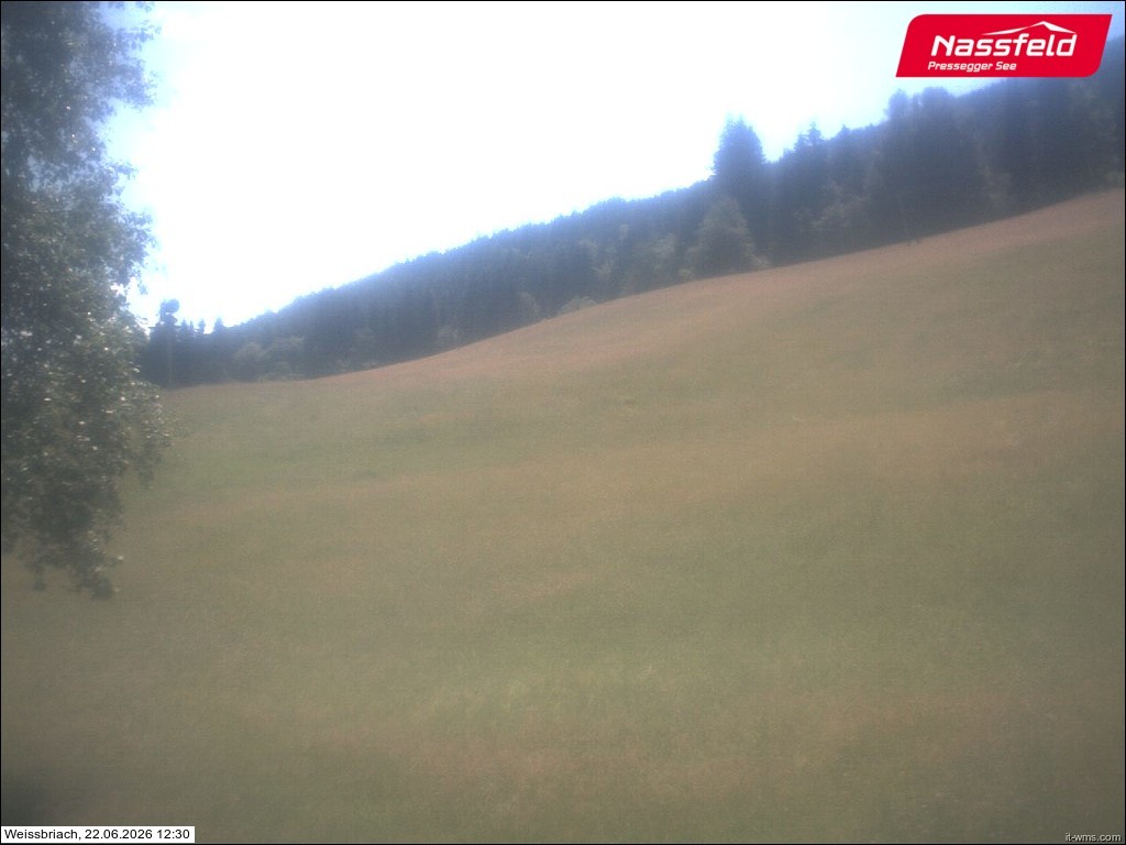Archiv Foto Webcam Skilift Weißbriach