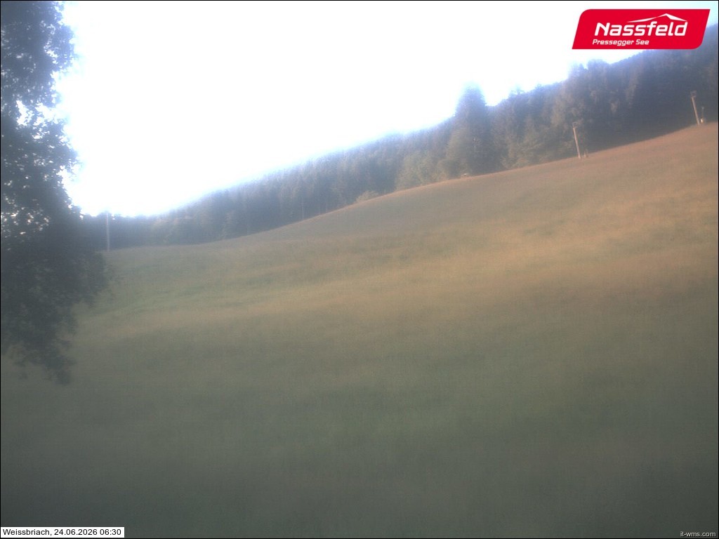 Archiv Foto Webcam Skilift Weißbriach