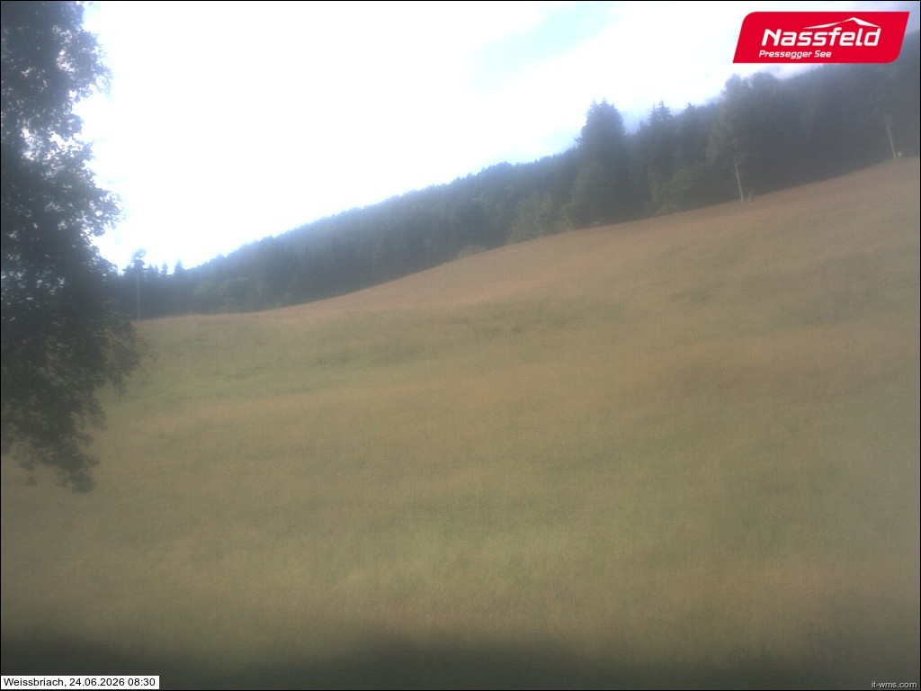Archiv Foto Webcam Skilift Weißbriach