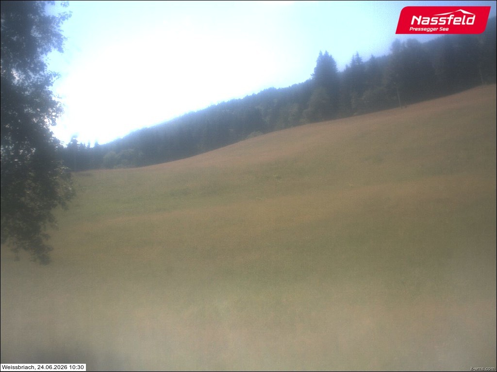 Archiv Foto Webcam Skilift Weißbriach